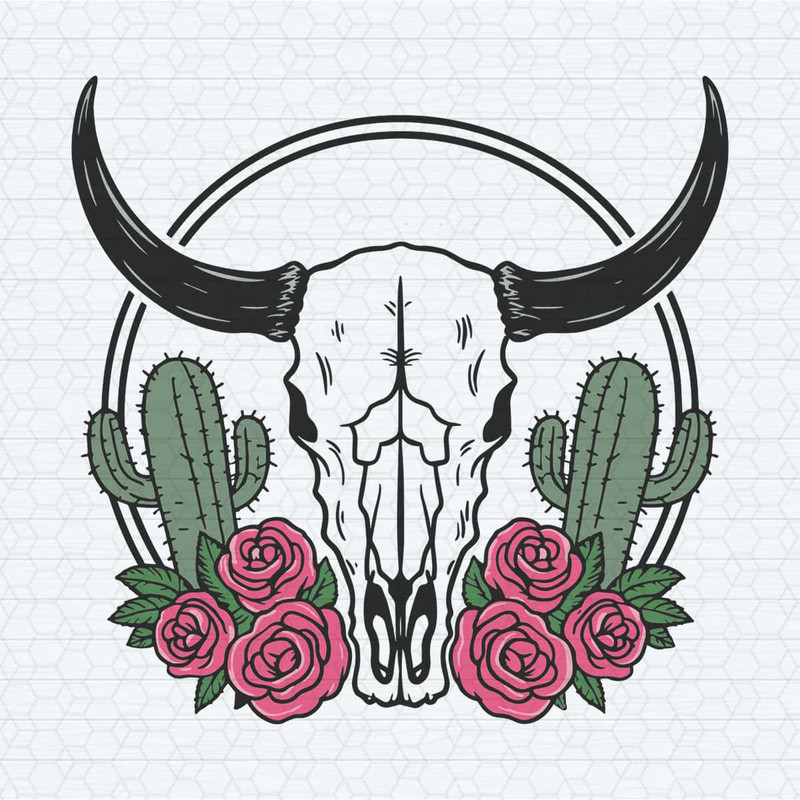 ChampionSVG-Checkered-Longhorn-Skull-Western-Trending-SVG-Digital-Download.jpg