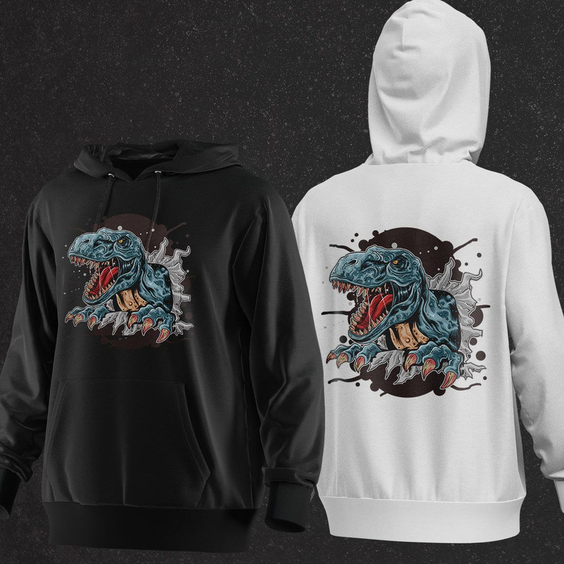 Angry Dinosaur Vector TShirt Design AI EPS PSD PDF DXF SVG WEBP JPG PNG 2