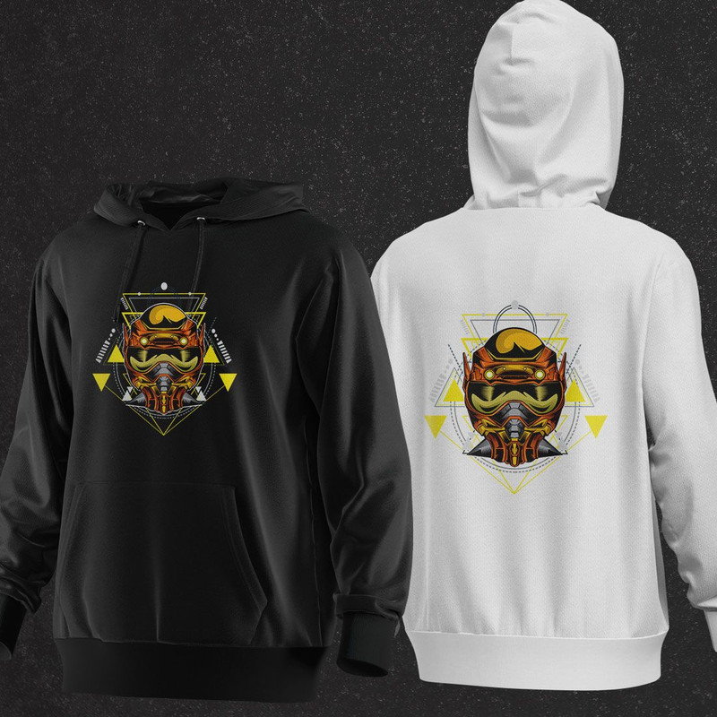 Yellow Robot Vector TShirt Design AI EPS PSD PDF DXF SVG WEBP JPG PNG 2