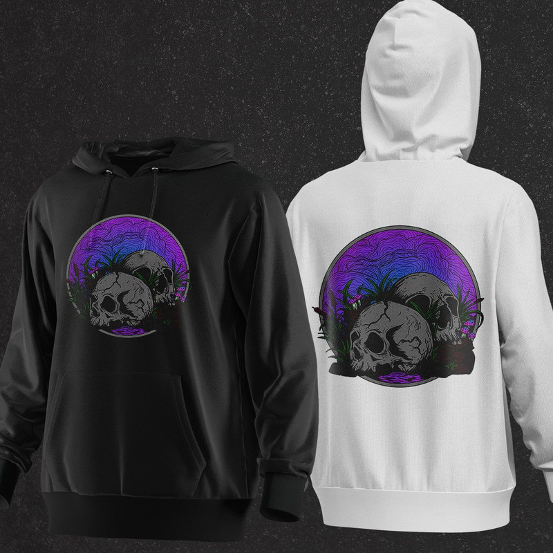 Skulls Vector TShirt Design AI EPS PSD PDF DXF SVG WEBP JPG PNG 2