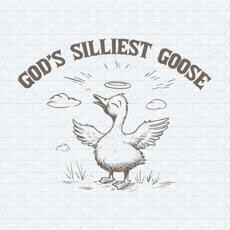Vintage Gods Silliest Goose Angel SVG.jpg