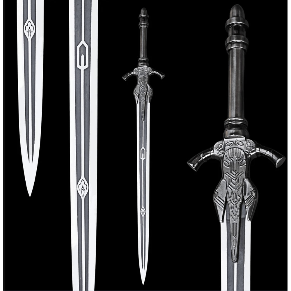Dark Soul Sword Replica Handmade Artorias Great Sword Cosplay With Premium Leather Sheath Perfect S 1