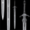 Dark Soul Sword Replica Handmade Artorias Great Sword Cosplay With Premium Leather Sheath Perfect S 1