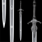 Dark Soul Sword Replica Handmade Artorias Great Sword Cosplay With Premium Leather Sheath Perfect S 1