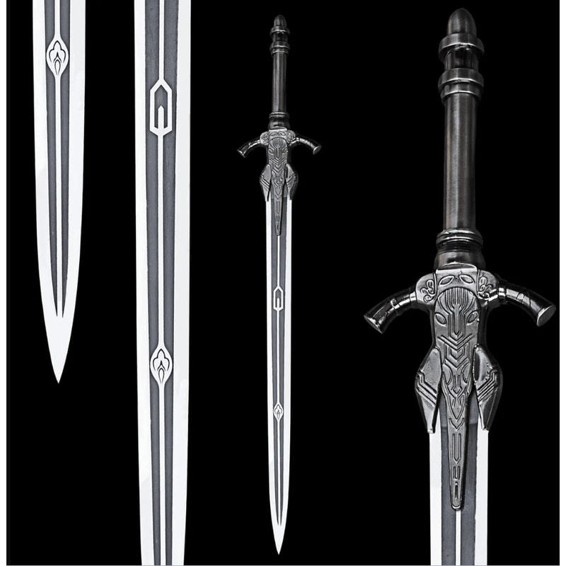 Dark Soul Sword Replica Handmade Artorias Great Sword Cosplay With Premium Leather Sheath Perfect S 1