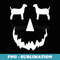 pumpkin Boer goat show halloween - PNG Sublimation Digital Download