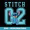 Disney Lilo and Stitch 02 Collegiate - Premium Sublimation Digital Download