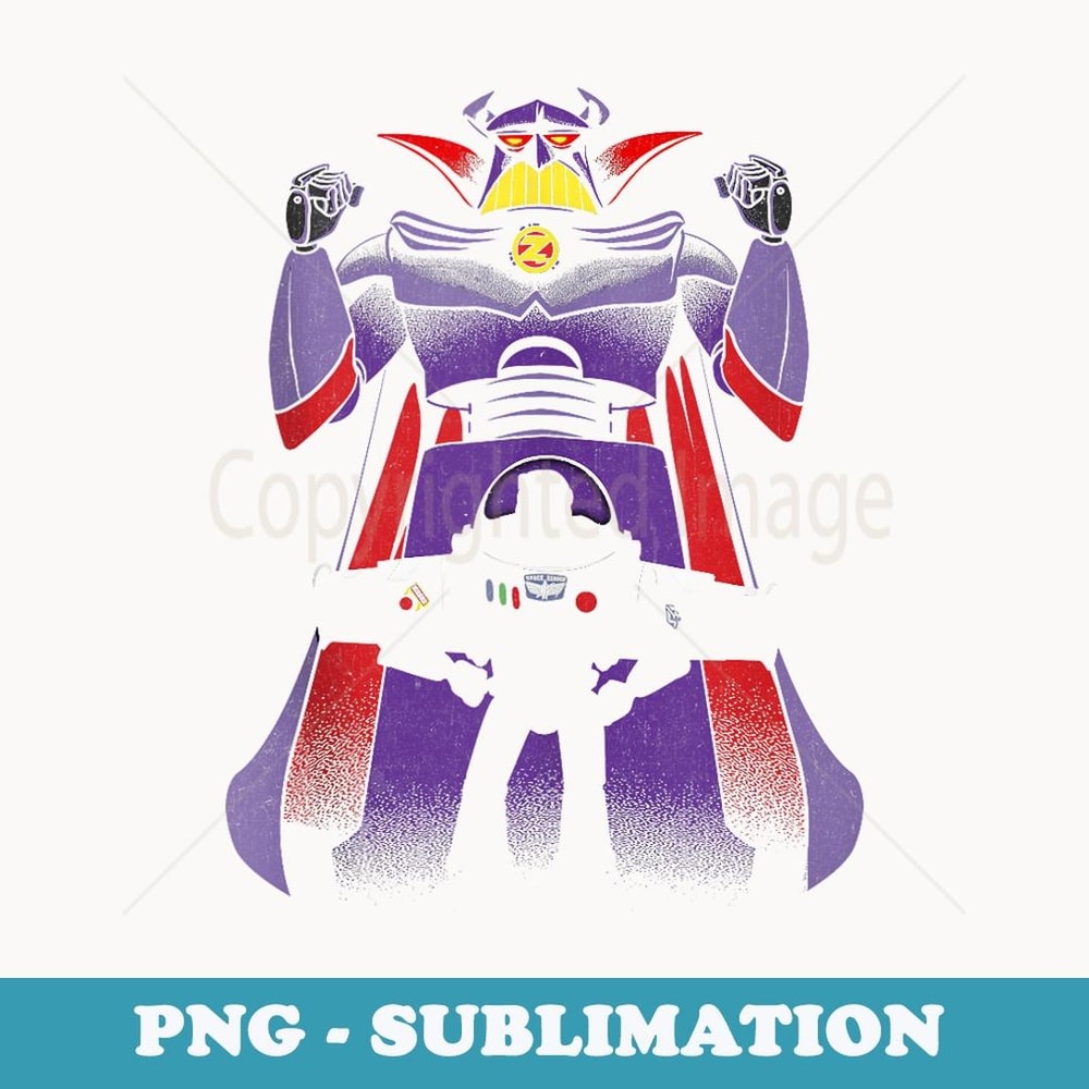 Disney Pixar Toy Story Zurg Behind Buzz Lightyear - Trendy Sublimation Digital Download