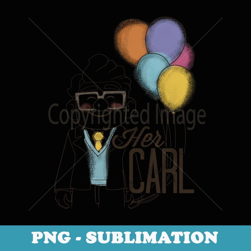 Disney Pixar Up Her Carl Couples - Trendy Sublimation Digital Download