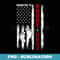 Promoted To Daddy 2023 American Flag New Dad s (ON BACK) - PNG Transparent Sublimation File
