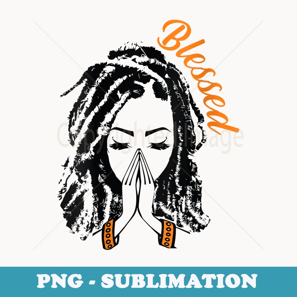 s Melanin Poppin Black Girl Magic Plus Size Faith Based - PNG Transparent Sublimation Design