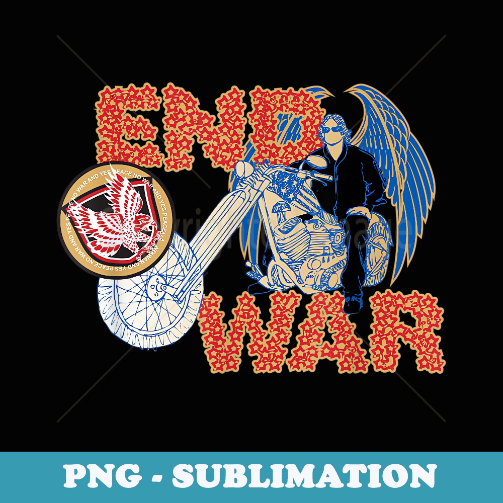 Yes Peace No War End War - Vintage Sublimation PNG Download