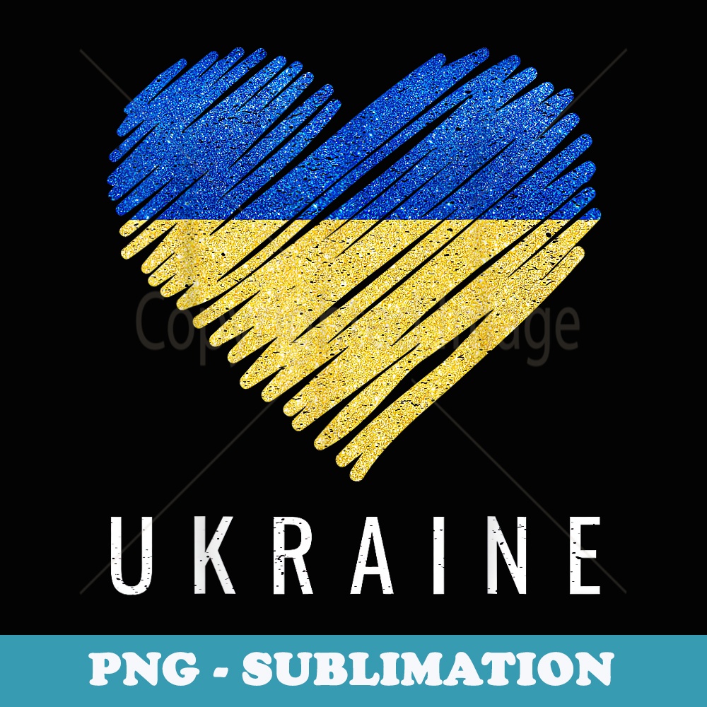 Vintage Ukraine Ukrainian Flag Pride - Stylish Sublimation Digital Download