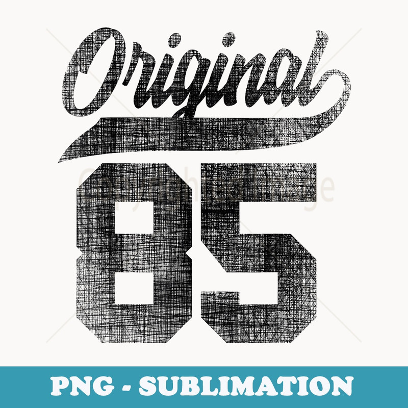 38th Birthday Original Vintage - PNG Transparent Sublimation File