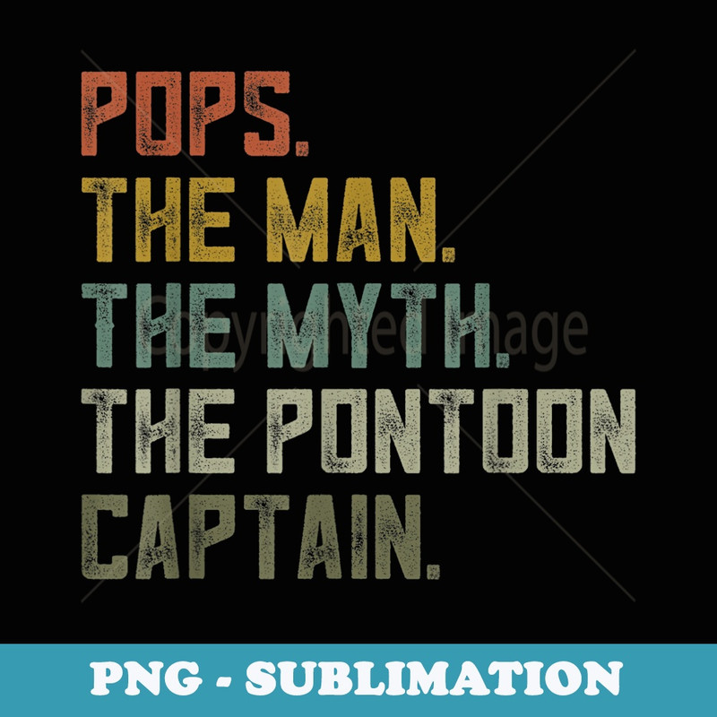 Mens Sailing Boat Pops Men Pontoon Captain Apparel Boating - PNG Transparent Sublimation File