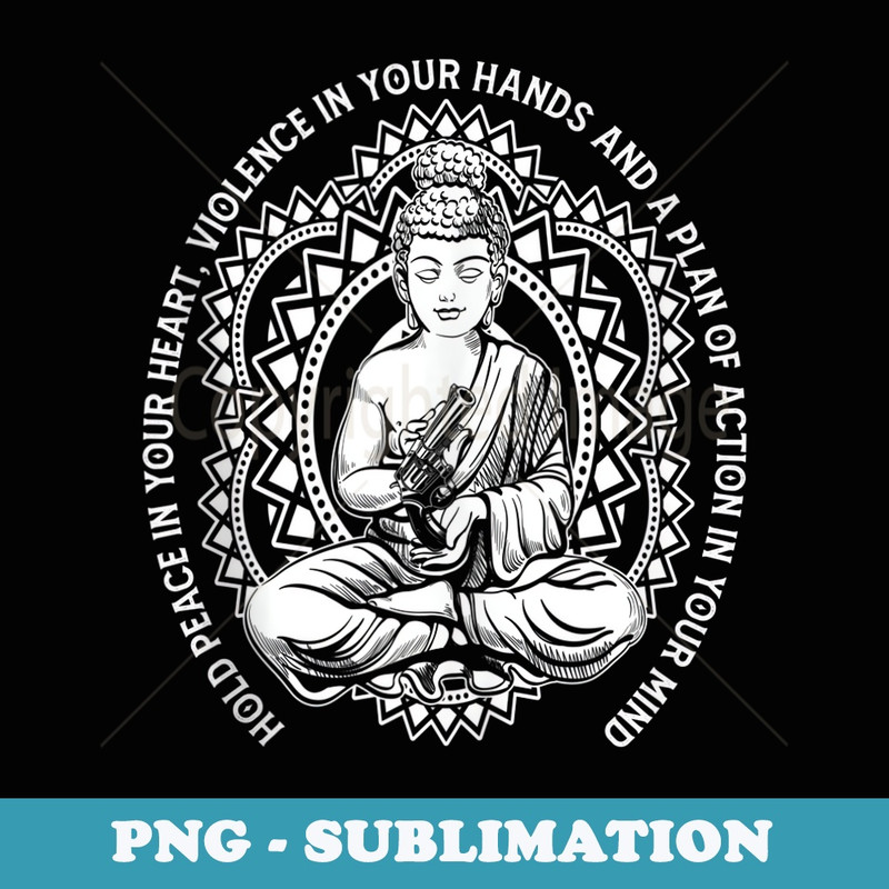 Buddha Thailand Buddhist Spiritual Sayings Religion Yoga - PNG Transparent Sublimation File
