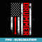 Drummer 4th of July Vintage American Flag Drumming - Professional Sublimation Digital Download