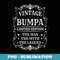 Vintage Bumpa The Man Fathers Day Grandpa - Signature Sublimation PNG File