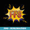 FFS, Funny Swear Word Pop Art, Retro Comic Book Style - High-Resolution PNG Sublimation File