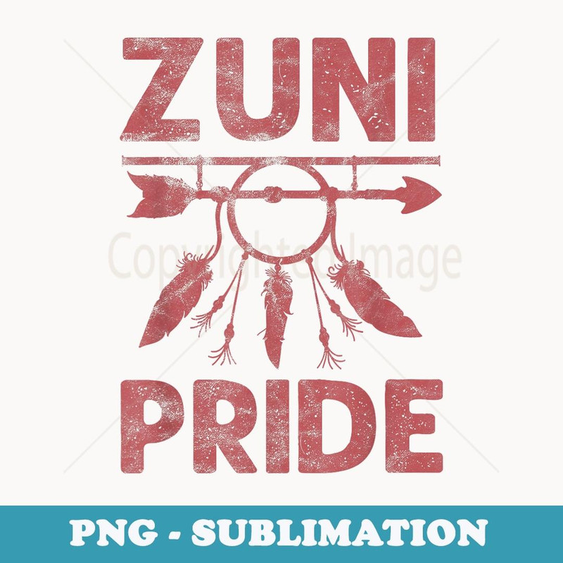 zuni Pride Native American vintage 1 - Vintage Sublimation PNG Download