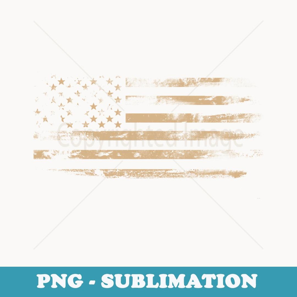 Distressed American Flag Cool Vintage USA Flags Men - Creative Sublimation PNG Download