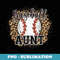 Baseball Aunt Leopard Print Cheetah Pattern Proud Auntie - Sublimation PNG File