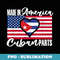Cuban American Roots Flag Made Raised In America Cuban Parts - Premium PNG Sublimation File