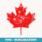 Canada Day . Canada Maple Flag Distressed - Exclusive Sublimation Digital File