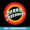Looney Tunes Merrie Melodies Logo - Digital Sublimation Download File