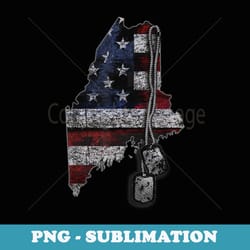 maine honors veterans - png transparent sublimation file