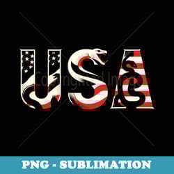 usa snake american usa flag 4th of july - modern sublimation png file