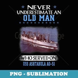 uss ashtabula ao-51 veterans day father day - instant png sublimation download
