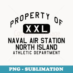 property of naval air station north island athletic dept - special edition sublimation png file