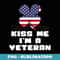 Kiss Me I'm A Veteran Irish St Patrick's Day Patriotic - Sublimation Digital Download