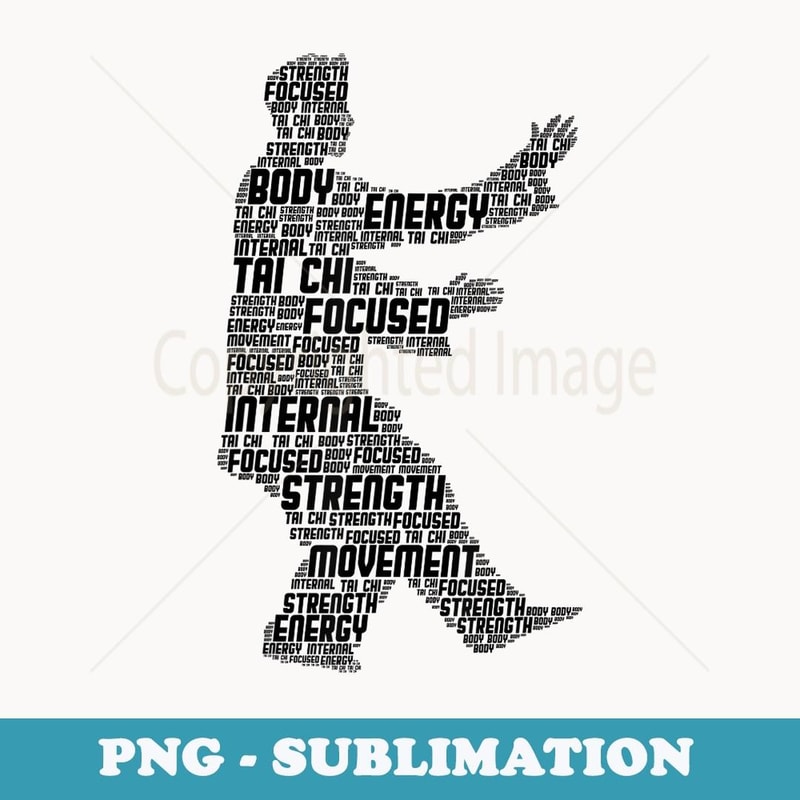 Tai Chi - Decorative Sublimation PNG File