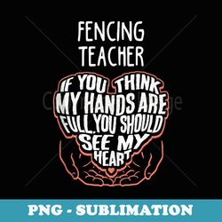 i train fencing super heroes - teacher graphic