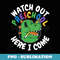 Watch Out Preschool Here I Come Dinosaur Back To School - Digital Sublimation Download File