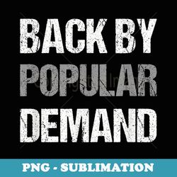 back by popular demand - teacher & student back to school