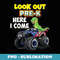 Look Out Pre-K Here I Come Dinosaur Monster Car Back To - Exclusive Sublimation Digital File