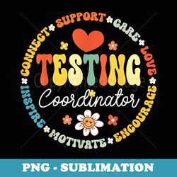 testing coordinator appreciation week back to school - instant png sublimation download