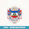 Haiti It's In My DNA Strand Haitian Flag Day Pride - Vintage Sublimation PNG Download