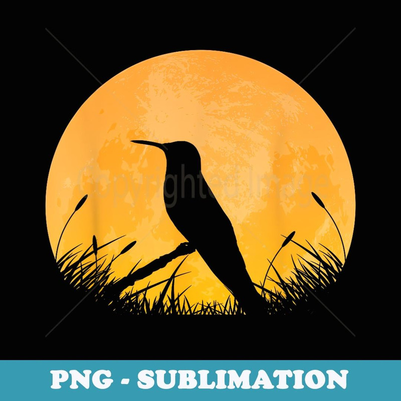 Hummingbird Easy Halloween Outfit Animal Moon Costume - Retro PNG Sublimation Digital Download