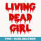 Dripping Blood Halloween Zombie Movie Living Dead Girl - Exclusive Sublimation Digital File