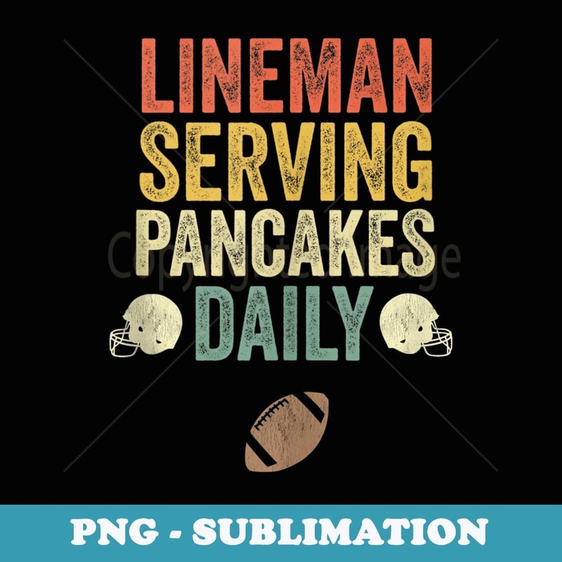 Mens Offensive Lineman T Funny Football s Vintage Line - Unique Sublimation PNG Download