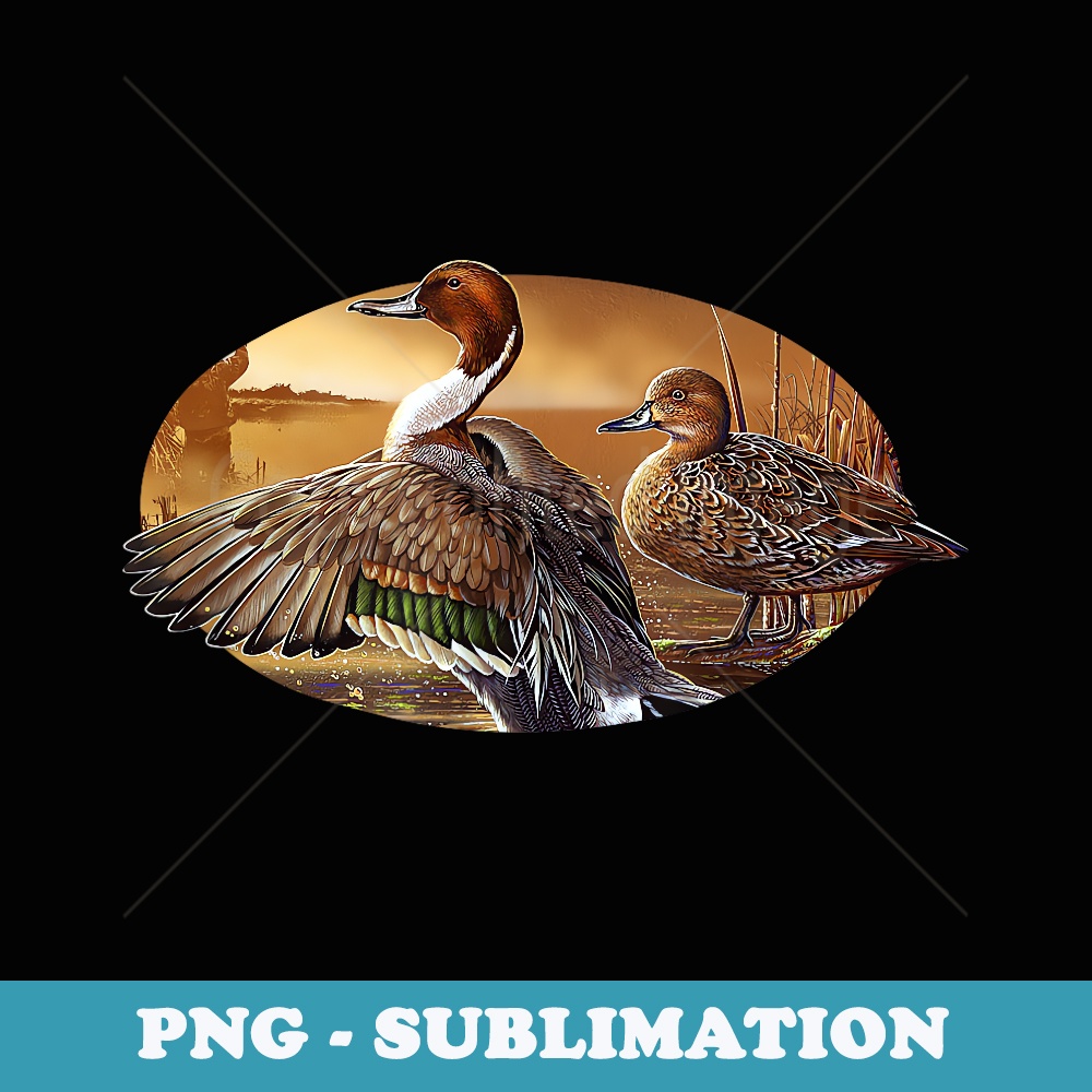 Pintail Duck - Stylish Sublimation Digital Download