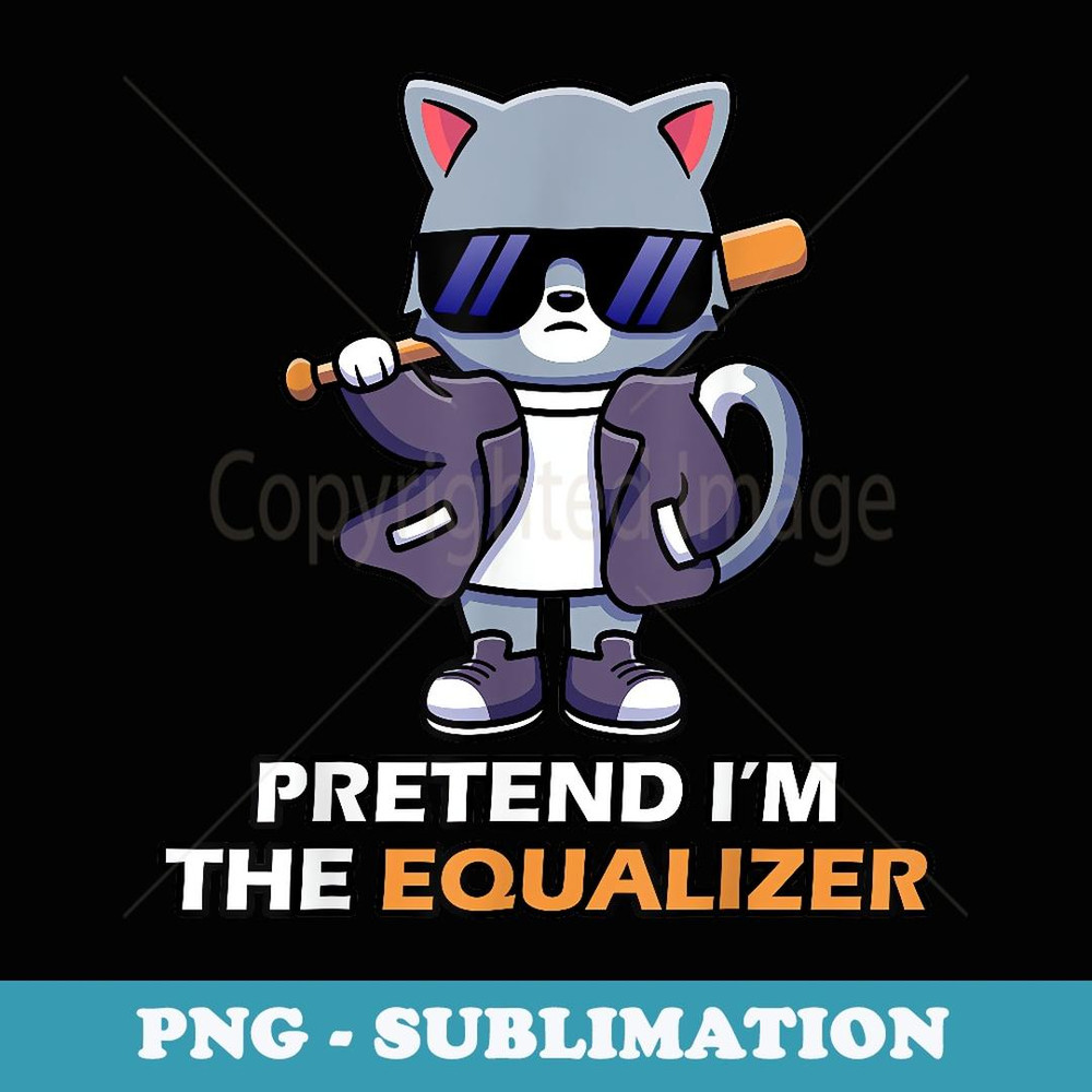 Pretend I'm The Equalizer Funny Halloween Movie nerd Lover - High-Resolution PNG Sublimation File