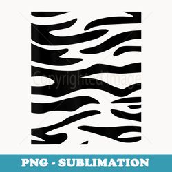 funny simple halloween costume idea - zebra print