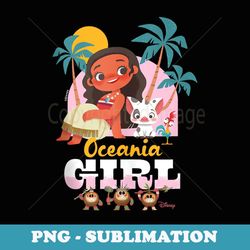 moana - oceania girl hei hei pua