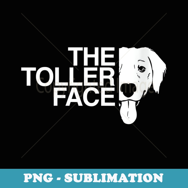 s The Toller Face Nova Scotia Duck Tolling Retriever - Sublimation Digital Download
