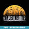 Happy hour Duck Hunting hunter - Instant PNG Sublimation Download